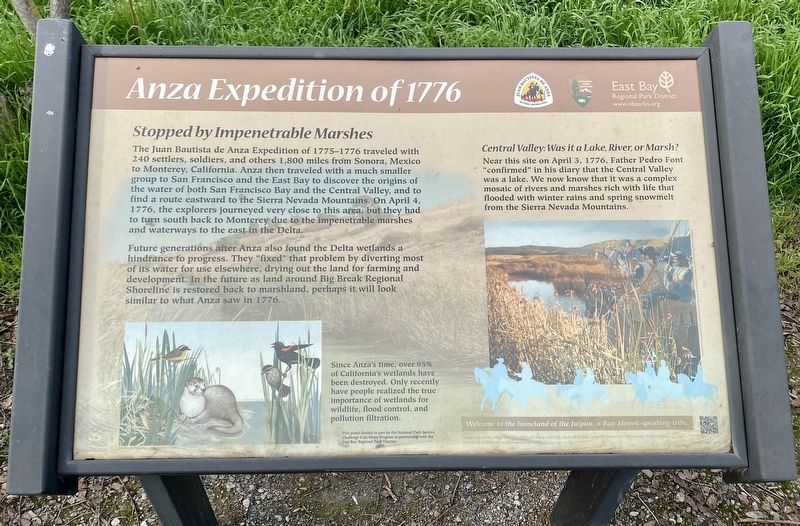 Anza something blah blah Marker image. Click for full size.