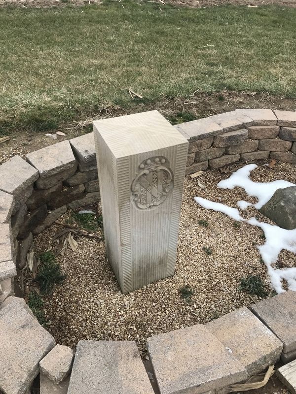 Crown Stone Mile 40 Marker image. Click for full size.
