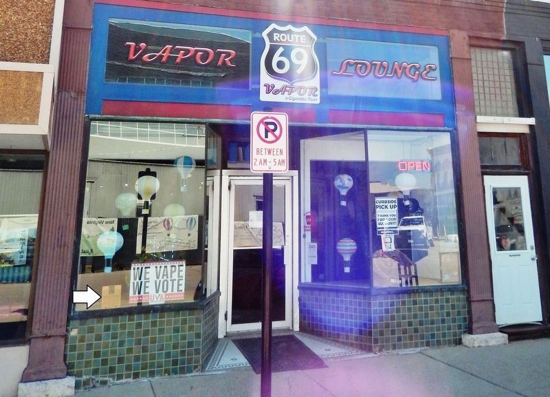 106 North Howard Storefront image. Click for full size.