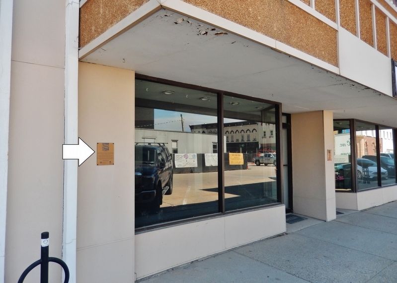110 North Howard Storefront image. Click for full size.