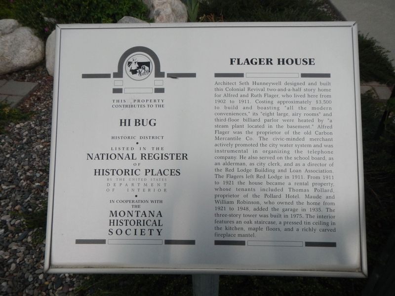 Flager House Marker image. Click for full size.