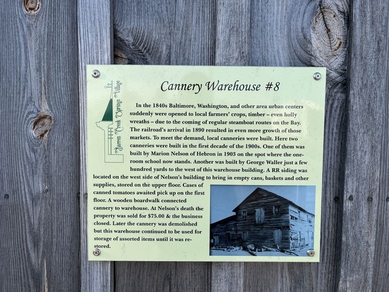 Cannery Warehouse Marker image. Click for full size.