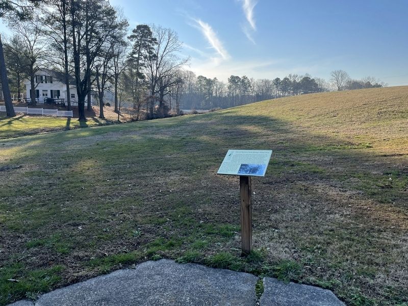 Site of Barren Creek Springs Hotel Marker. Click for full size. Site of Barren Creek Springs Hotel Marker image. Click for full size.
