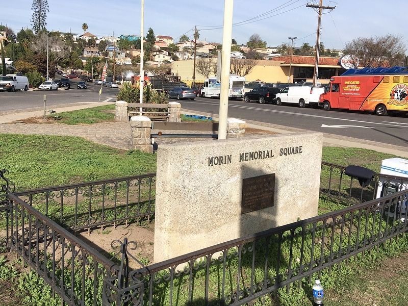 Morin Memorial Square. Click for full size. Morin Memorial Square image. Click for full size.