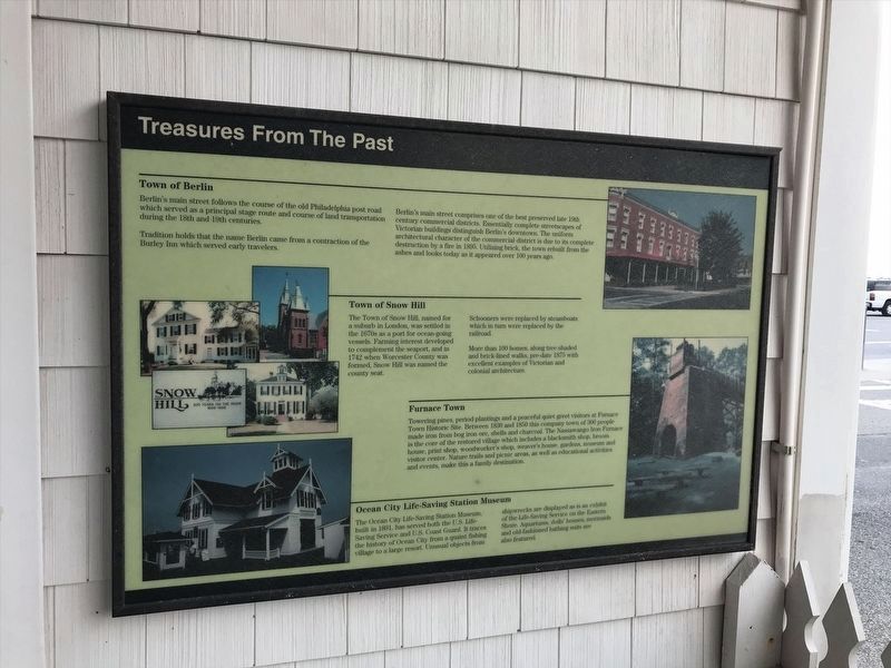 Treasures From The Past Marker image. Click for full size.