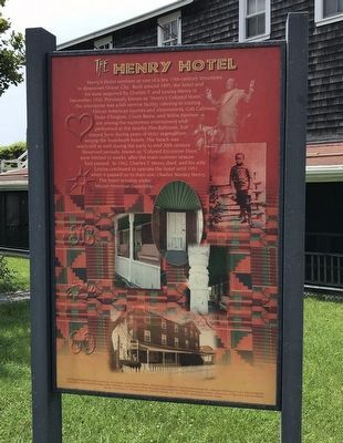 The Henry Hotel Marker image. Click for full size.