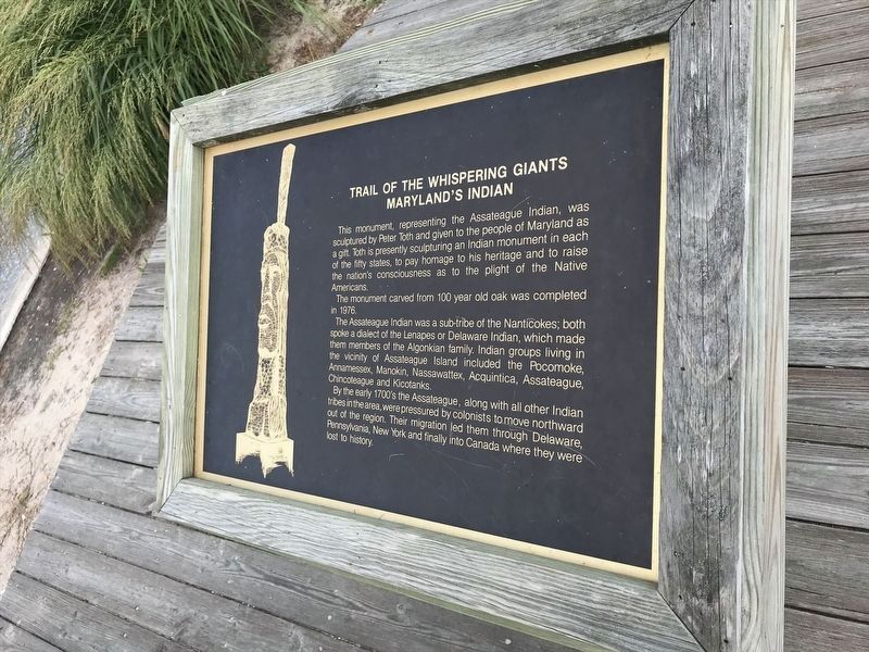 Trail of the Whispering Giants Marker image. Click for full size.
