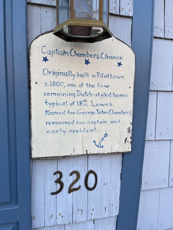 Captain Chambers Chance Marker image. Click for full size.