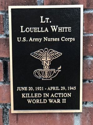 Lt. Louella White Marker image. Click for full size.
