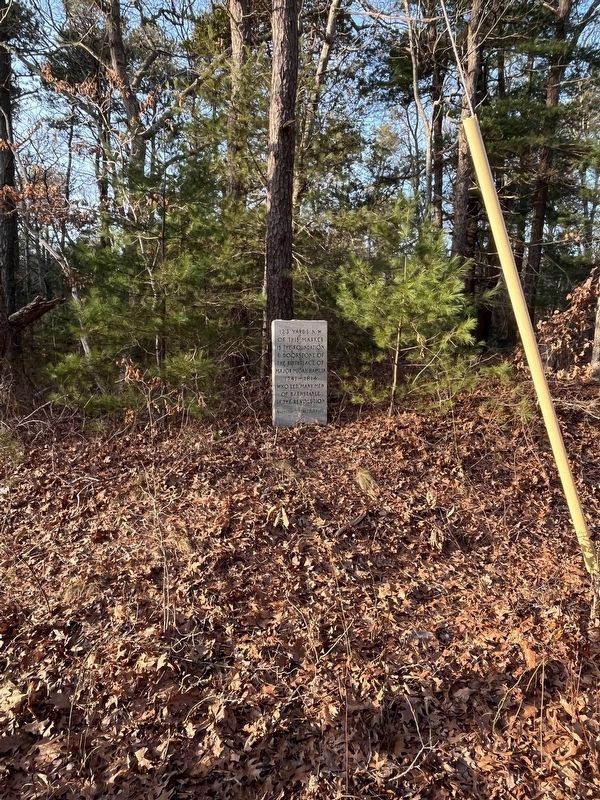 Birthplace of Major Micah Hamlin Marker image. Click for full size.