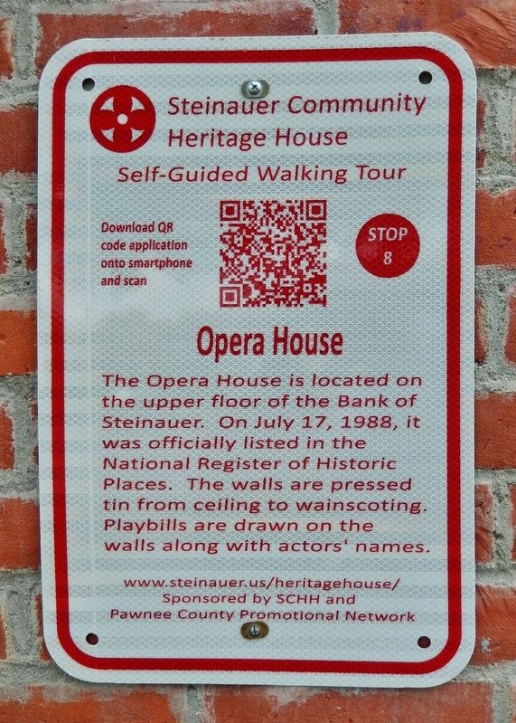 Opera House Marker. Click for full size. Opera House Marker image. Click for full size.