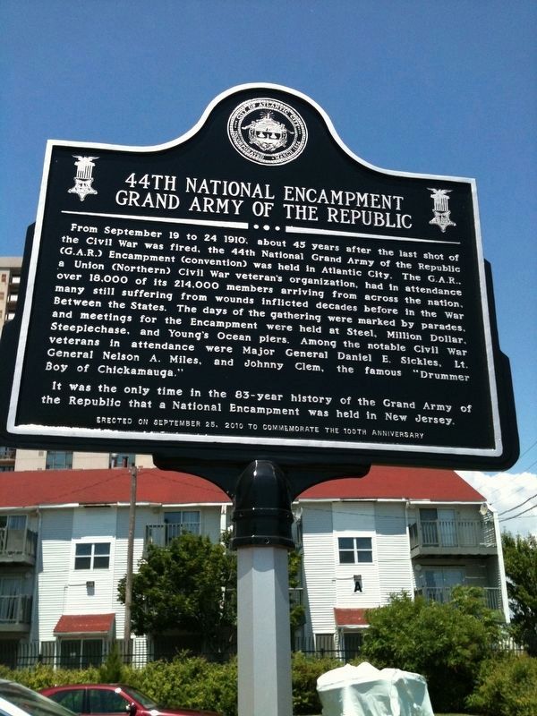 44th National Encampment Grand Army of the Republic Marker image, Touch for more information