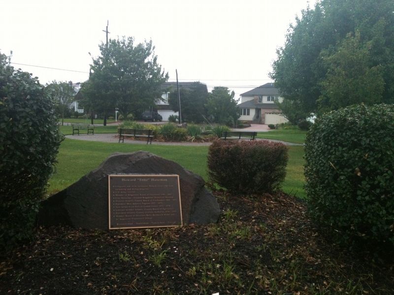 Howard "Fritz" Haneman Marker. Click for full size. Howard "Fritz" Haneman Marker image. Click for full size.