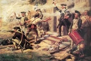 The Battles of Connecticut Farms and Springfield. Click for more information. The Battles of Connecticut Farms and Springfield image. Click for more information.