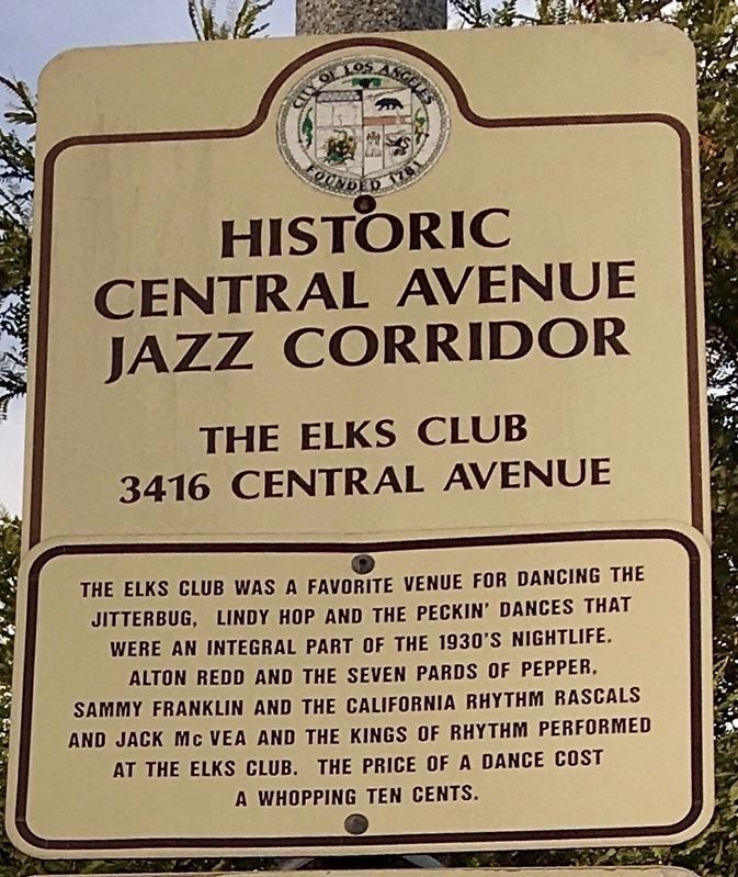 Elks Club Marker image. Click for full size.