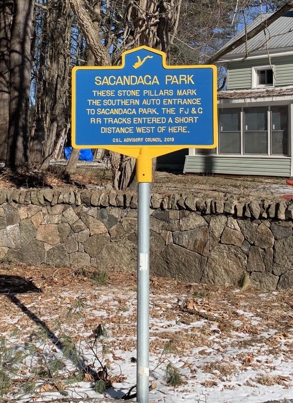 Sacandaga Park Marker image. Click for full size.