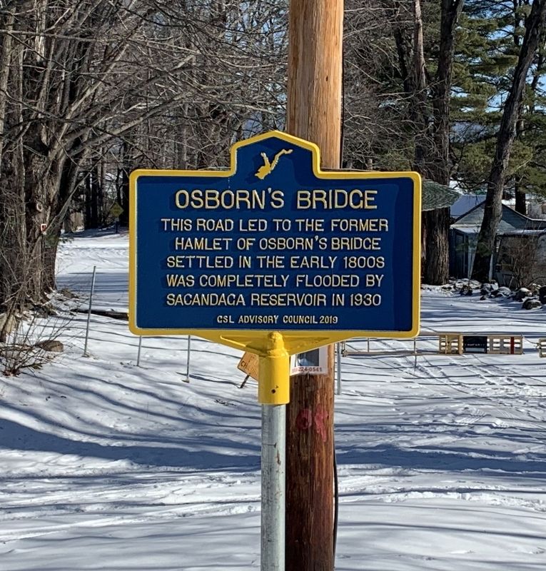 Osborn’s Bridge Marker. Click for full size. Osborn’s Bridge Marker image. Click for full size.