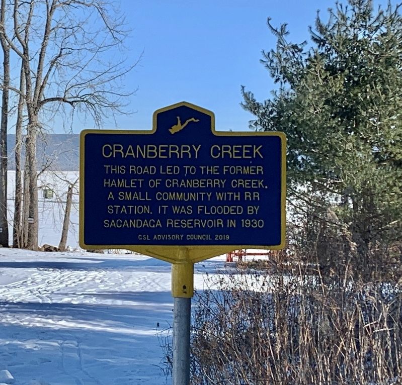 Cranberry Creek Marker image. Click for full size.