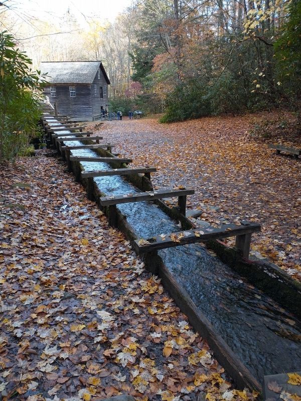 Mingus Mill Marker. Click for full size. Mingus Mill Marker image. Click for full size.