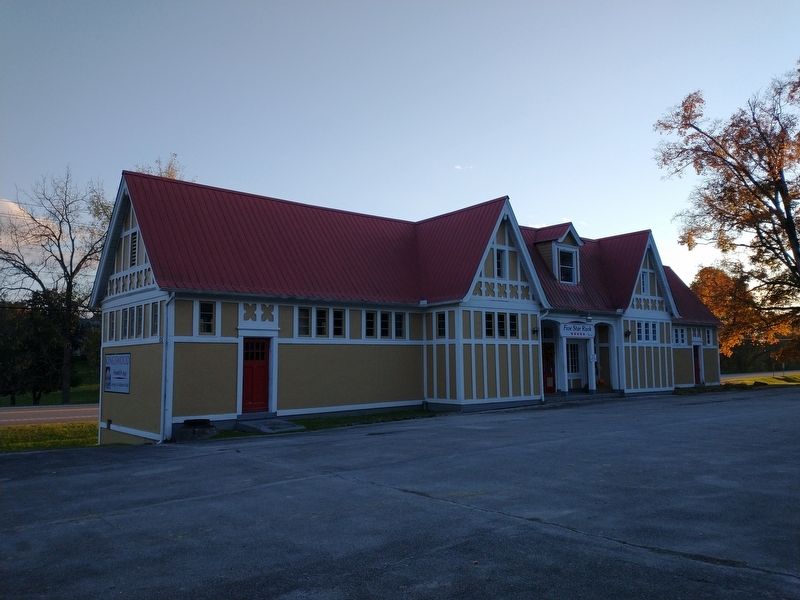 Tate Springs Bathhouse. Click for full size. Tate Springs Bathhouse image. Click for full size.