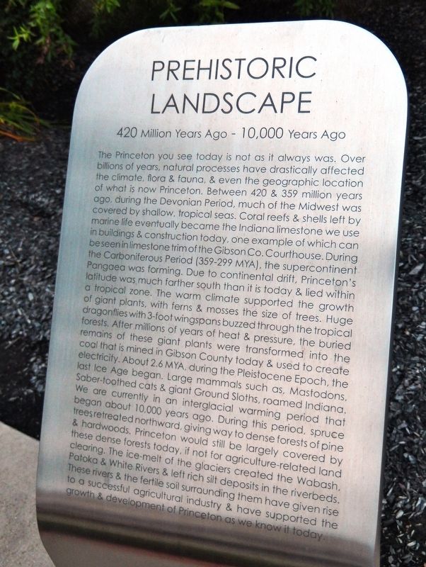 Prehistoric Landscape Marker image. Click for full size.