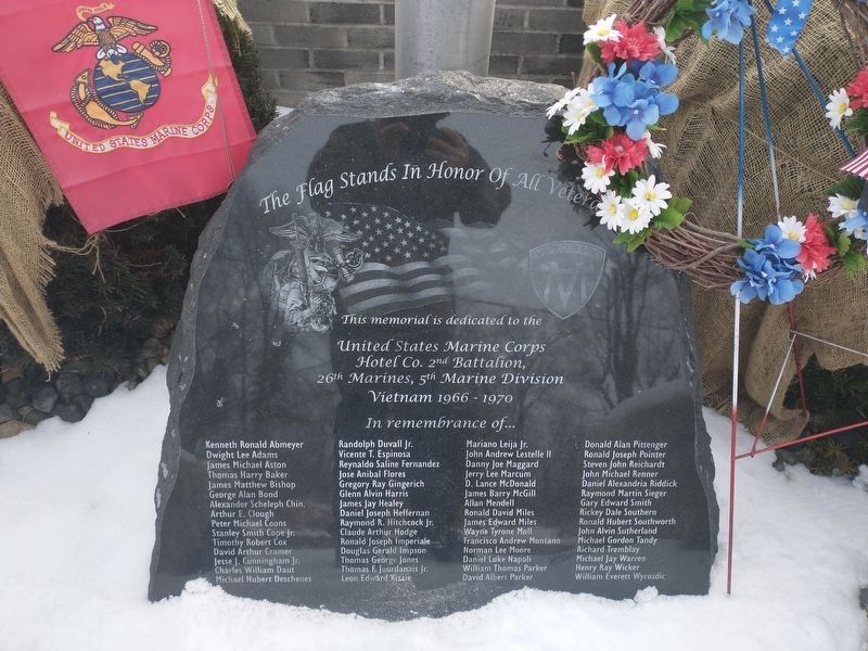 2nd Battalion 26th Marines Memorial, a War Memorial