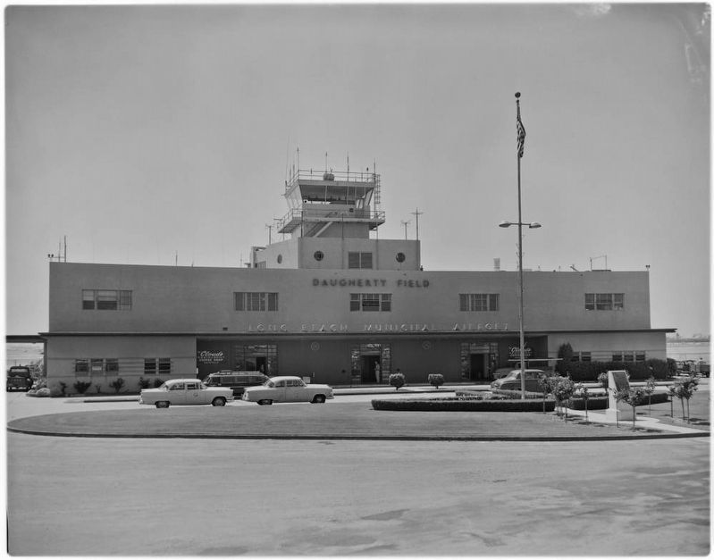 <i>Administration Building at Long Beach Municipal Airport</i> image. Click for full size.