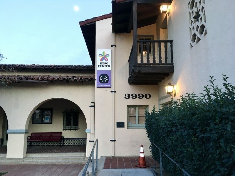 Exposition Club House Marker. Click for full size. Exposition Club House Marker image. Click for full size.