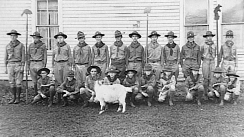 Rockwood Troop No. 45, ca. 1929 image. Click for more information.
