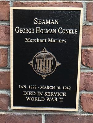 Seaman George Holman Conkle Marker image. Click for full size.