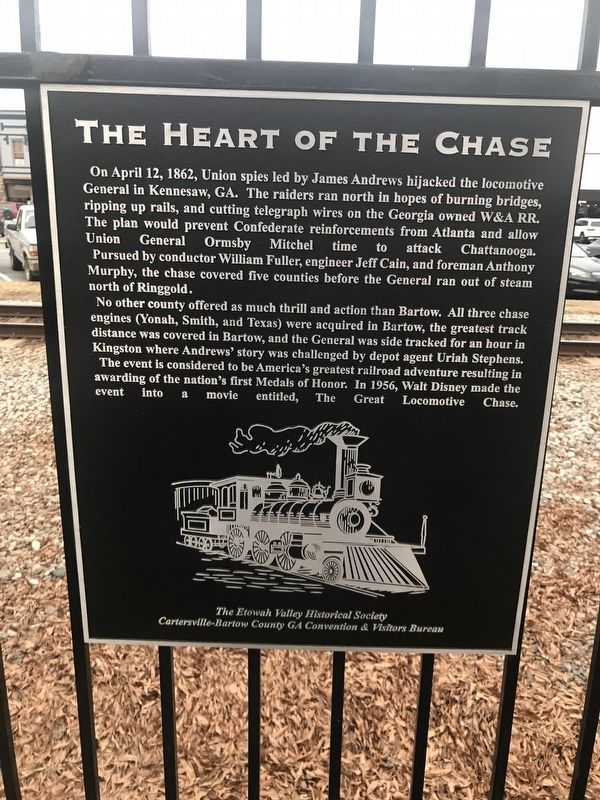 The Heart of the Chase Marker image. Click for full size.