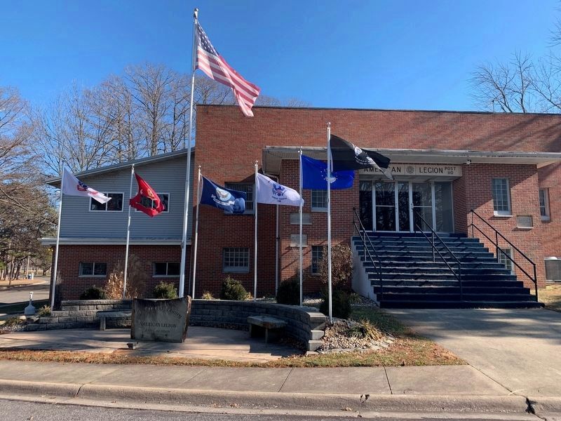 This Building is Dedicated in Honor of Those From This Community Marker. Click for full size. This Building is Dedicated in Honor of Those From This Community Marker image. Click for full size.