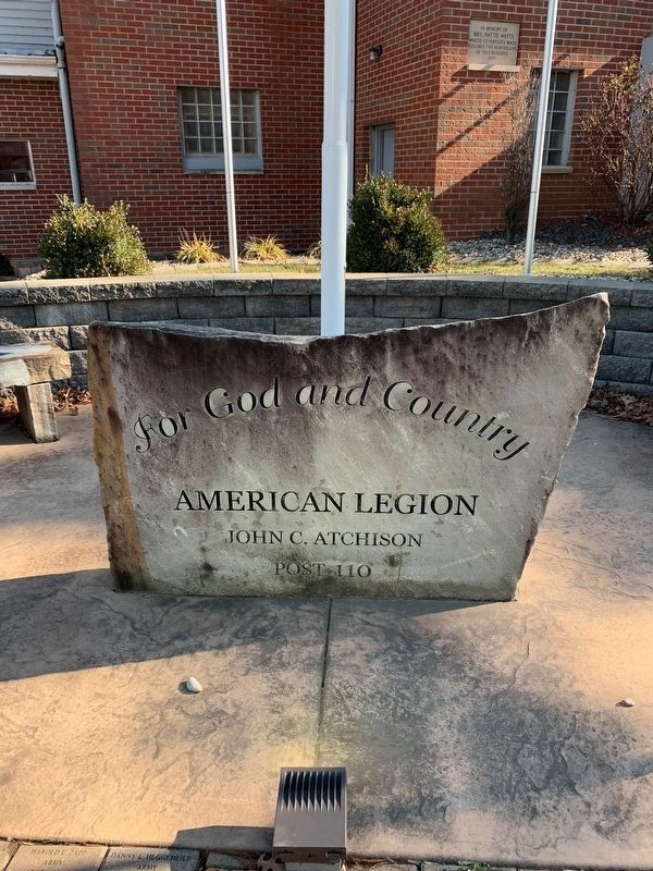 Additional plaque on the grounds. Click for full size. Additional plaque on the grounds image. Click for full size.