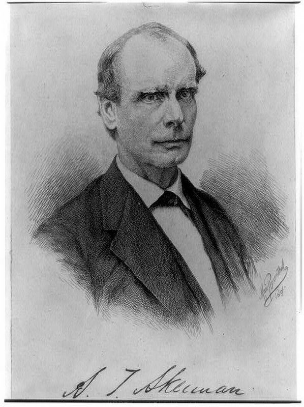 Amos Tappan Akerman image. Click for full size.