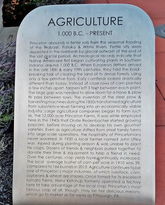 Agriculture Marker image. Click for full size.
