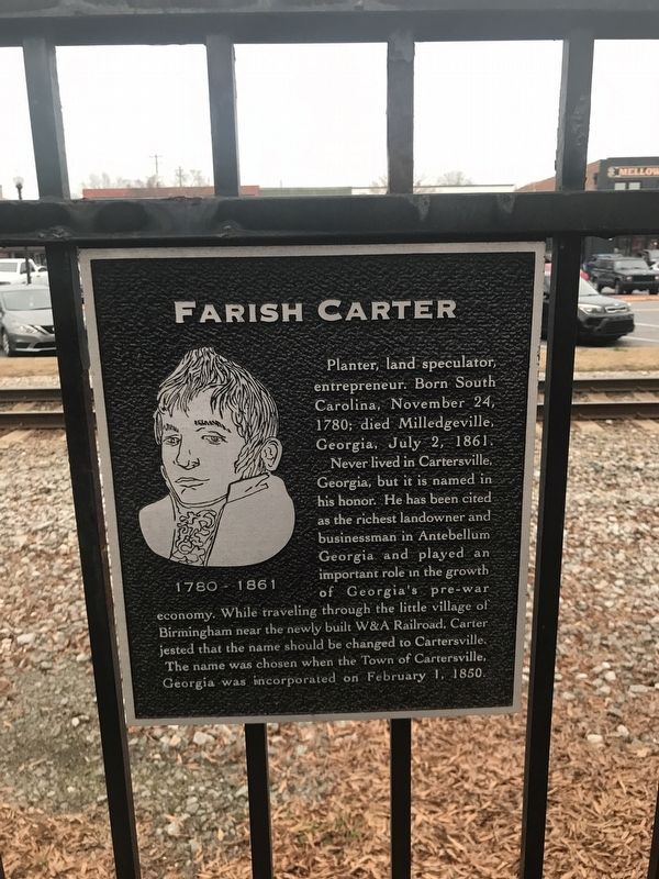 Farish Carter Marker image. Click for full size.