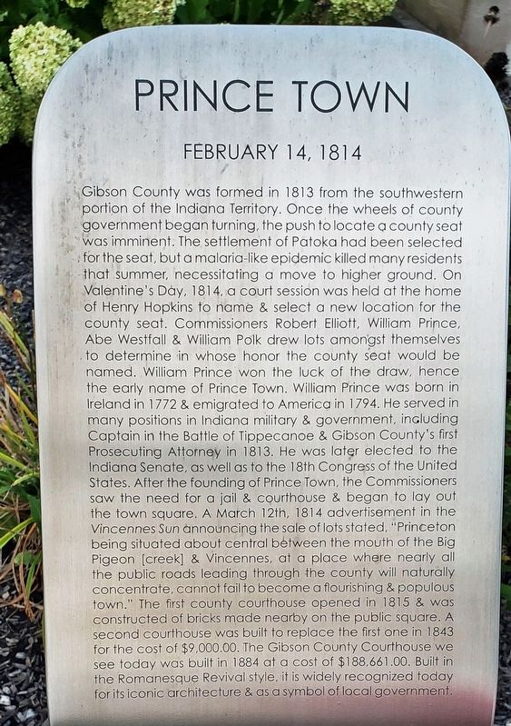 Prince Town Marker image. Click for full size.