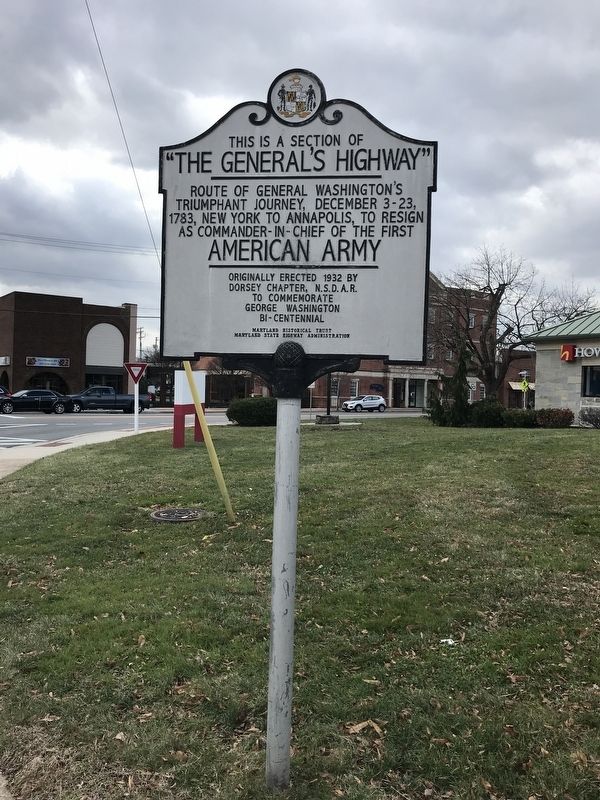 This is a Section of The Generals Highway Marker image. Click for full size.