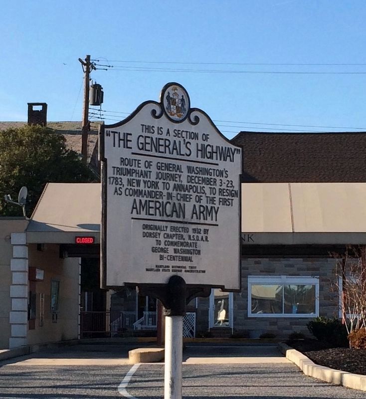 This is a Section of The Generals Highway Marker image. Click for full size.