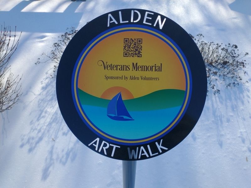 Alden Veterans Memorial. Click for full size. Alden Veterans Memorial image. Click for full size.