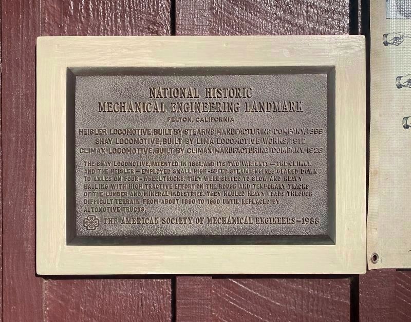 Locomotives Marker. Click for full size. Locomotives Marker image. Click for full size.
