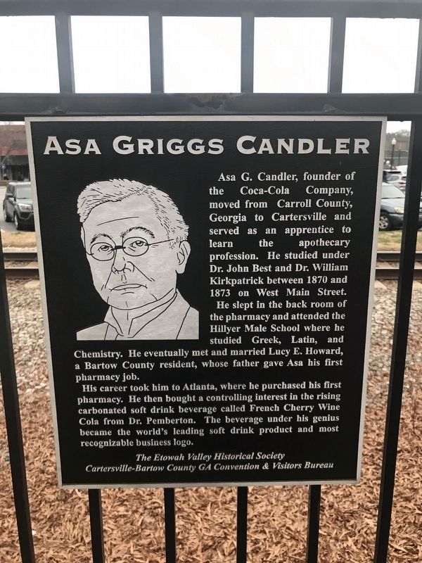 Asa Griggs Candler Marker image. Click for full size.