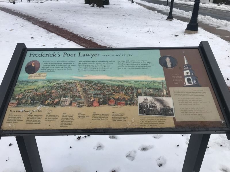 Frederick’s Poet Lawyer Marker. Click for full size. Frederick’s Poet Lawyer Marker image. Click for full size.