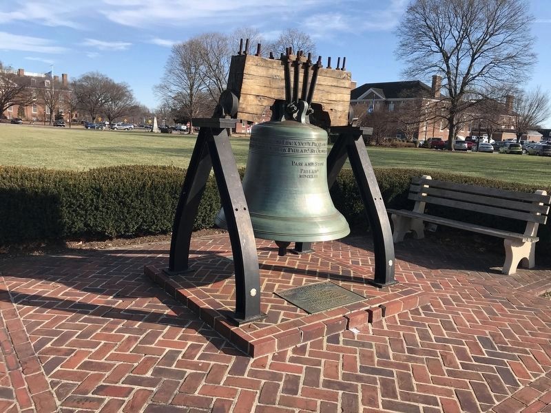 Liberty Bell Reproduction Marker. Click for full size. Liberty Bell Reproduction Marker image. Click for full size.