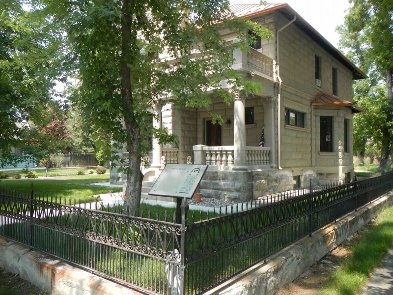 Jacobs House and Marker image. Click for full size.