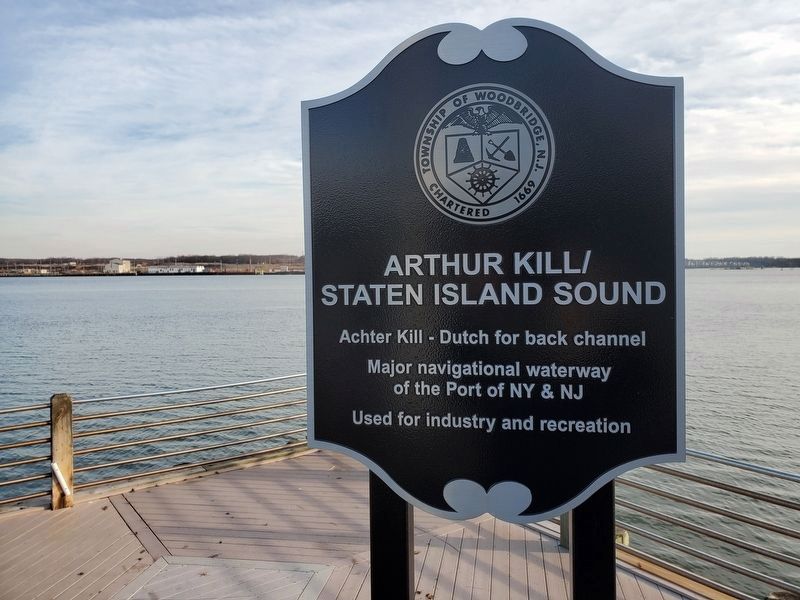 Arthur Kill / Staten Island Sound Marker image. Click for full size.