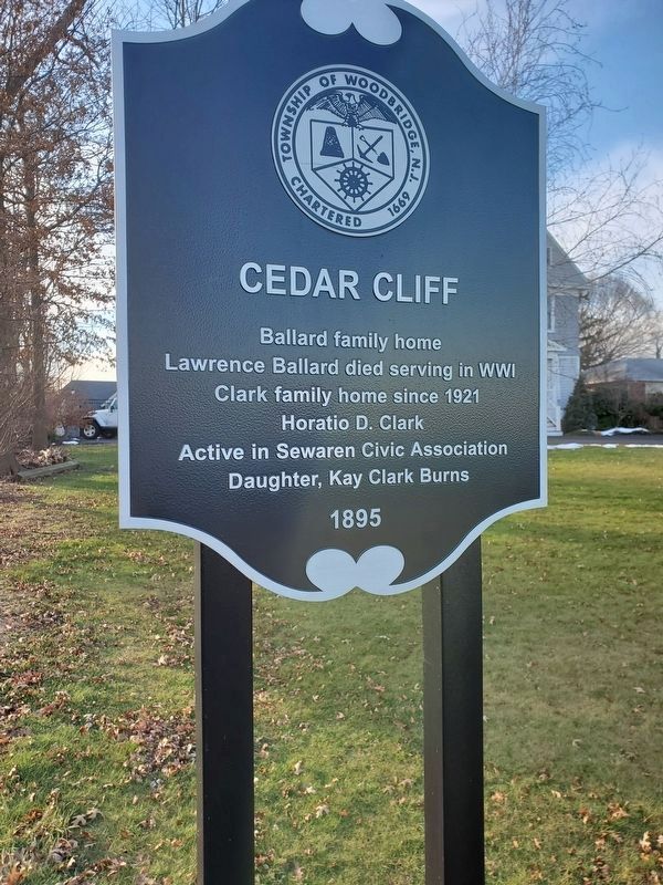 Cedar Cliff marker image. Click for full size.