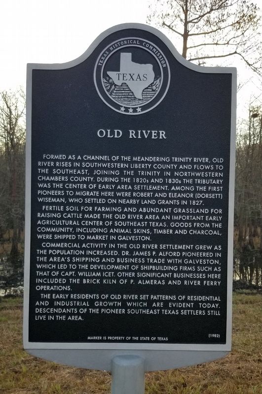Old River Marker image. Click for full size.