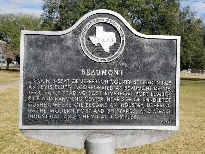 Beaumont Marker. Click for full size. Beaumont Marker image. Click for full size.