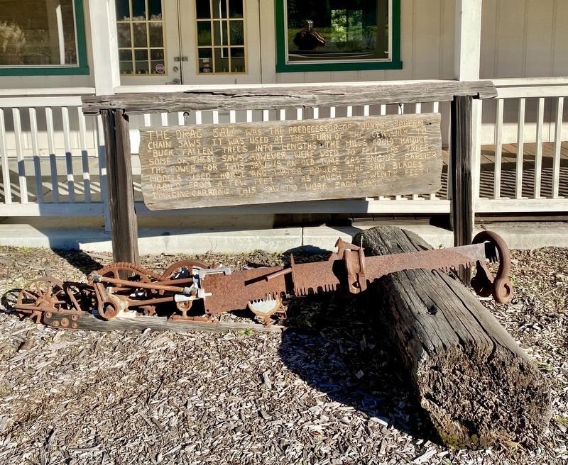 Drag Saw Marker. Click for full size. Drag Saw Marker image. Click for full size.
